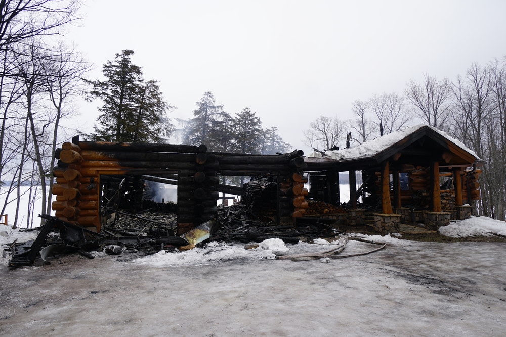 Lake Gogebic home lost to fire - The Globe